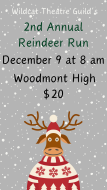 2nd Annual Reindeer Run December 9 at 8am Woodmont High $20